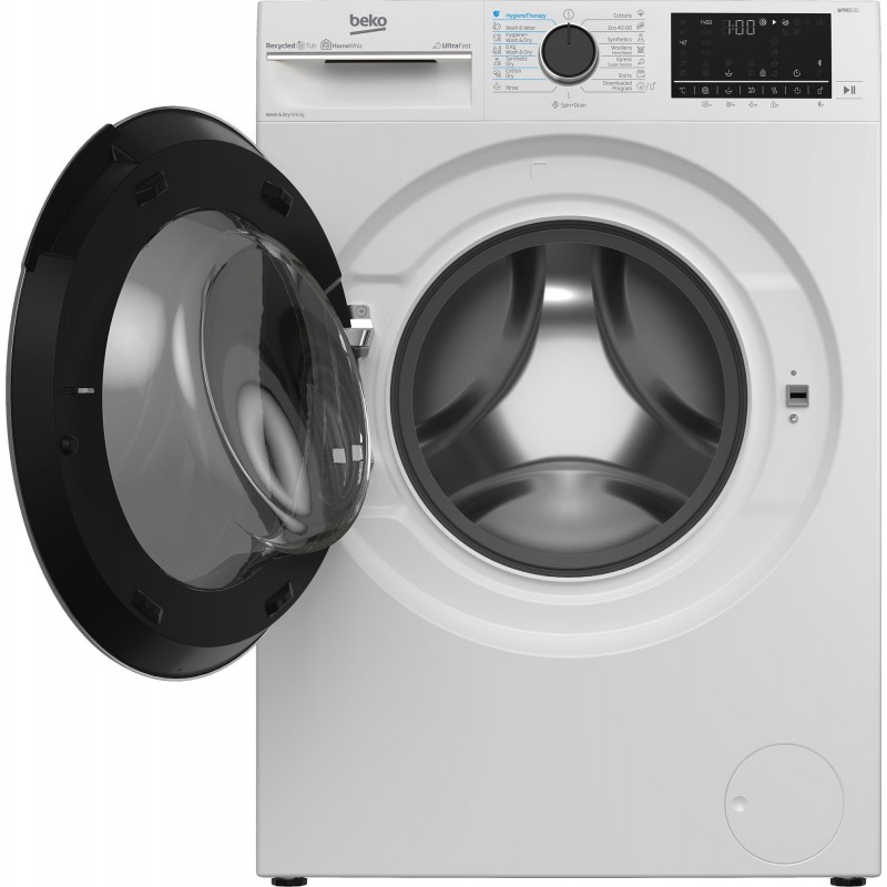 Beko Прально-сушильна машина фронтальна, 9(6)кг, 1400, D, 60см, дисплей, білий