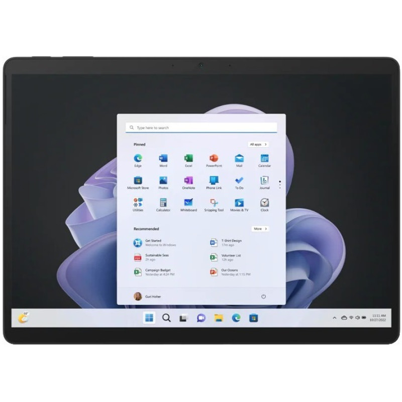 Microsoft Планшет Surface Pro 9 13” PS Touch/Intel i5-1245U/8/512F/int/W11P/Graphite