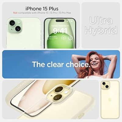 Spigen Чохол для Apple iPhone 15 Plus Ultra Hybrid Mute, Beige