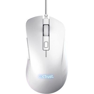 Trust Миша GXT924 YBAR+, USB-A, Білий