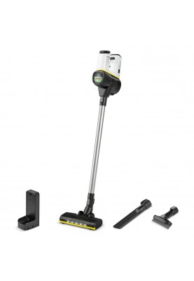 Karcher Пилосос безпровідний VC 6 CORDLESS OURFAMILY, конт пилок -0.8л, автон. робота до 50хв, вага-2.5кг, НЕРА 12, білий