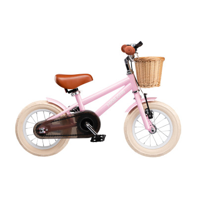 Miqilong Дитячий велосипед RM 12" рожевий
