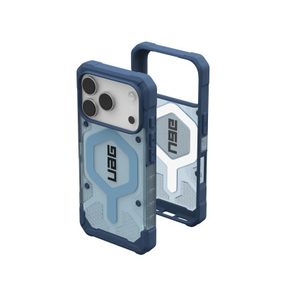 UAG Чохол+ремінець UAG для iPhone 17 Pro, Pathfinder Clear MagSafe Bundle, Blues Lanyard