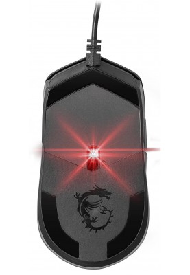 MSI Миша Clutch GM11, RGB, USB-A, чорний