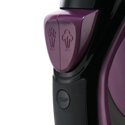 Russell Hobbs Утюг Colour Control Pro Ultra, 2800Вт, 380мл, паровий удар -195гр, самоочищення, індик.температури, керам. підошва, сіро-фіолетовий