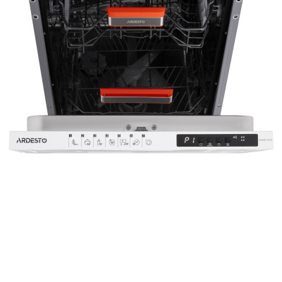 ARDESTO Посудомийна машина вбудовувана, 10компл., А++, 45см, 3й кошик, білий