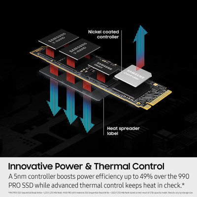 Samsung Накопичувач SSD Samsung M.2 4TB PCIe 5.0 9100PRO