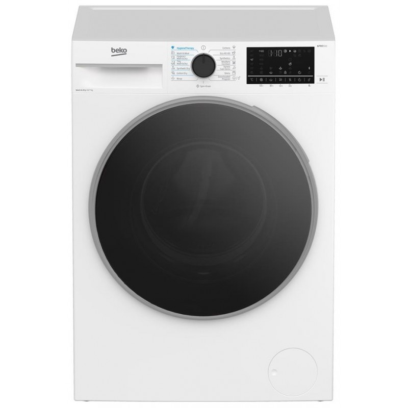 Beko Прально-сушильна машина фронтальна, 10(7)кг, 1400, E, 60см, дисплей, білий