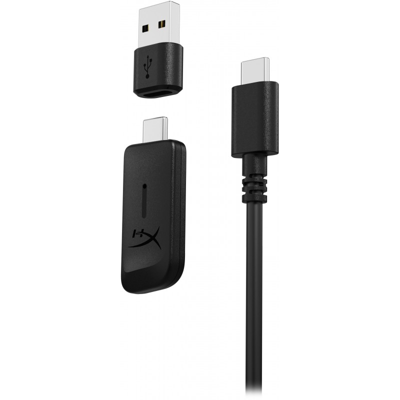 HyperX Гарнітура ігрова Cloud III, WL/USB-A/USB-C, чорно-червоний