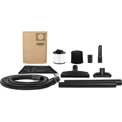 DeWALT Пилосос професійний 750Вт 18кПа контейнер 23л 8.3кг