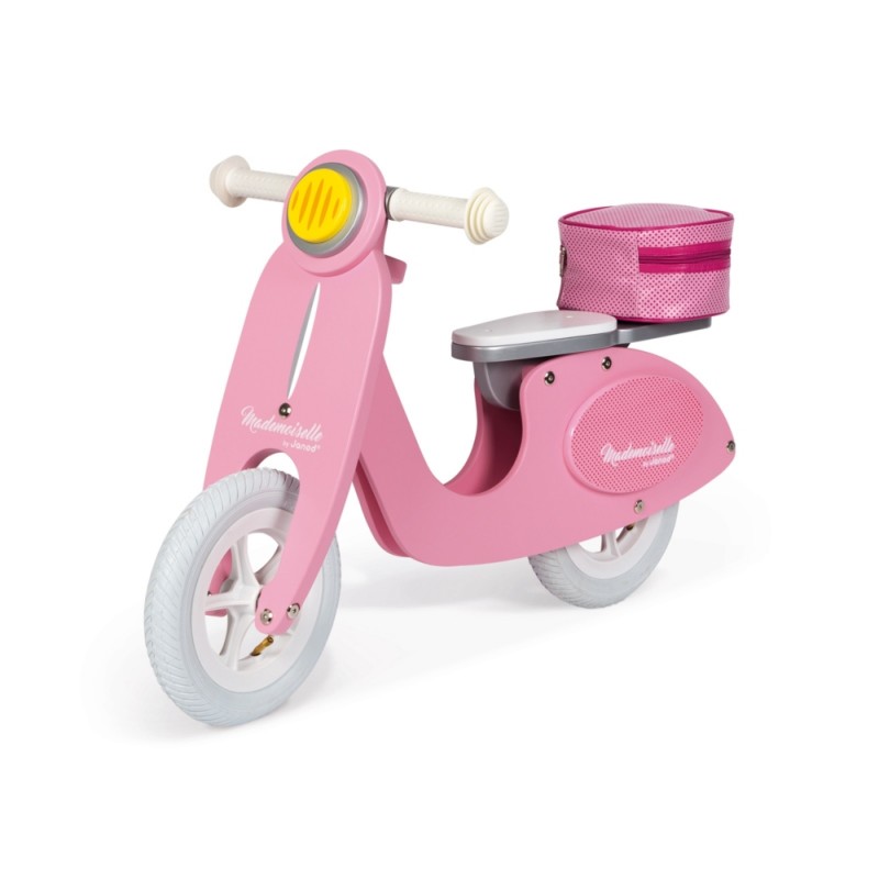 Janod Толокар Ретро скутер рожевий