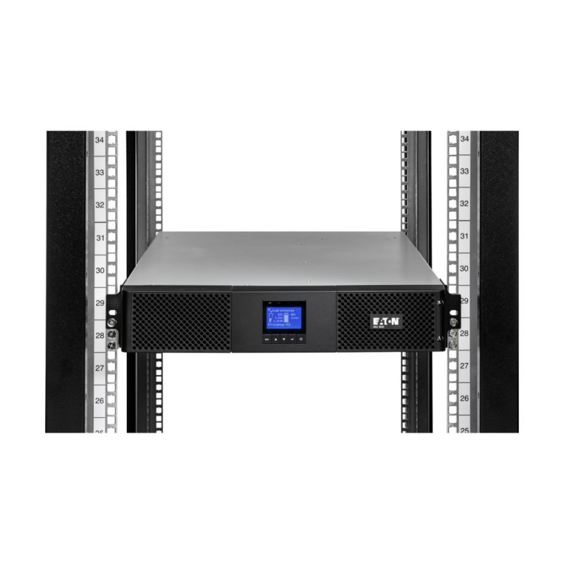 Eaton Джерело безперебійного живлення 9SX, 2000VA/1800W, RM 2U, LCD, USB, RS232, 8xC13