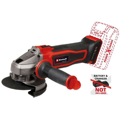 Einhell Шліфмашина кутова акумуляторна TE-AG 18/115-2 Li - Solo PXC 18В 115мм 8500об·хв 1.7кг без АКБ та ЗП