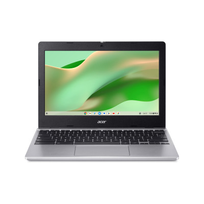 Acer Ноутбук Acer Chromebook CB311-12H 11" IPS, Intel C N100, 8GB, F128GB, UMA, ChromeOS, сріблястий