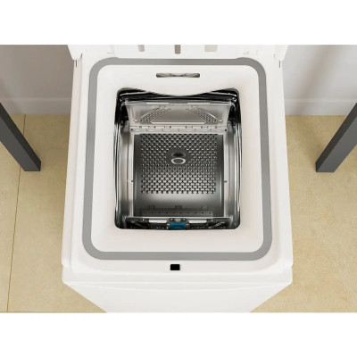 Whirlpool Пральна машина Whirlpool вертикальна, 6,5кг, 1200, С, 60см, дисплей, інвертор, білий Whirlpool Пральна машина Whirlpool вертикальна, 6,5кг, 1200, С, 60см, дисплей, інвертор, білий