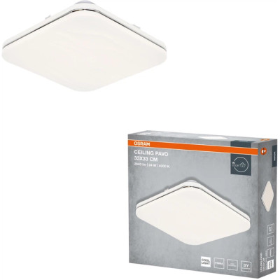 Osram Світильник накладний CEILING PAVO 330мм Square 24Вт 4000K Osram Світильник накладний CEILING PAVO 330мм Square 24Вт 4000K