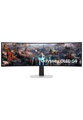 Samsung Монітор 48.7"Odyssey OLED G9 G93SC HDMI, DP, USB, MM, OLED, 5120x1440, 32:9, 240Hz, 0.3ms, CURVED