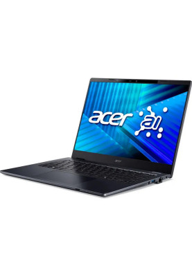 Acer Ноутбук TravelMate TMP414-55 14" WUXGA IPS, Intel U7-255U, 64GB, F1TB, UMA, Lin, синій