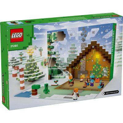 LEGO Конструктор Advent Minecraft 2025