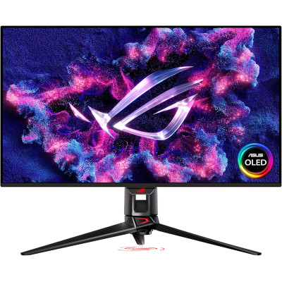 ASUS Монітор Asus 31.5" ROG Swift PG32UCDMZ 2xHDMI, DP, USB-C, 3xUSB, QD-OLED, 3840x2160, 240Hz, 0.03ms, DCI-P3 99%, AdaptiveSync, HAS, HDR40