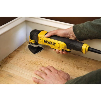 DeWALT Багатофункціональний інструмент мережевий DeWalt 300Bт 0-22000кол/хв кейс 1.5кг
