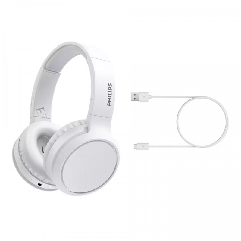 Philips Навушники TAH5205 Over-ear ANC Wireless Mic Білий