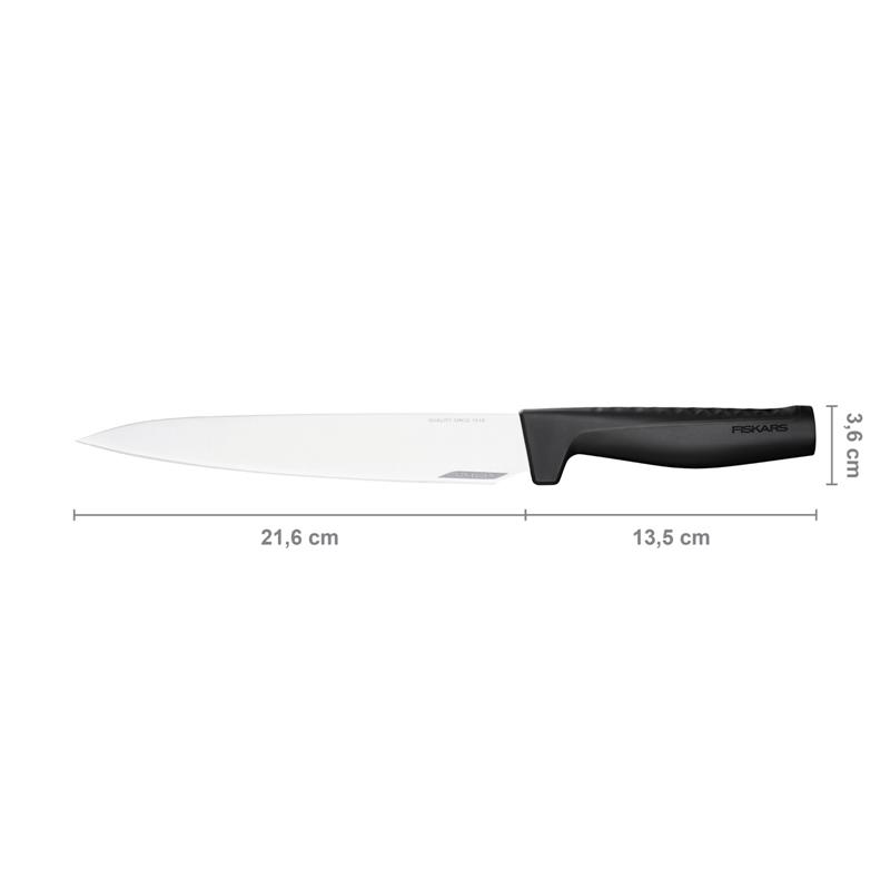 Fiskars Кухонний ніж для м'яса Hard Edge, 21.6 см