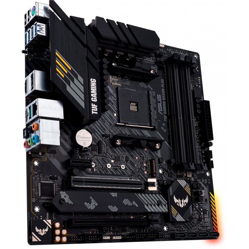 ASUS Материнcька плата TUF GAMING B550M-PLUS sAM4 B550 4xDDR4 M.2 HDMI DP mATX