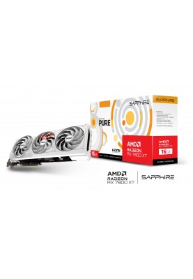 SAPPHIRE Відеокарта Radeon RX 7800 XT 16GB GDDR6 Pure GAMING OC