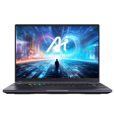 Gigabyte Ноутбук AORUS G6X 16.0 QHD 165Hz, Intel i7-13650HX, 16GB, F1TB, NVD4060-8, DOS, чорний