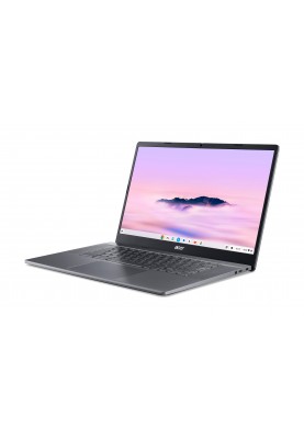 Acer Ноутбук Chromebook Plus CB515-2H 15" FHD IPS, Intel i5-1235U, 16GB, F512GB, UMA, ChromeOS, сірий