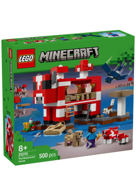 LEGO Конструктор Minecraft Грибний будинок