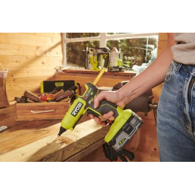 Ryobi Пістолет клейовий RGL18-0 акумуляторний ONE+,18В, стрижні 11/12 мм