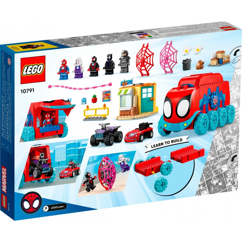 LEGO Конструктор Marvel Мобільна штаб-квартира команди Павука