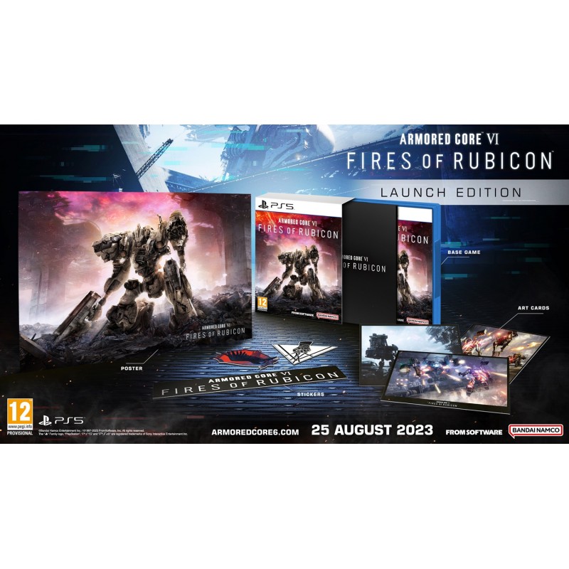 Games Software Armored Core VI: Fires of Rubicon - Launch Edition [BD диск] (PS5)