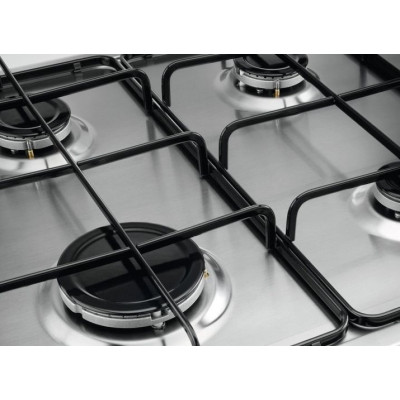 Zanussi Варильна поверхня газова, 60см, нерж