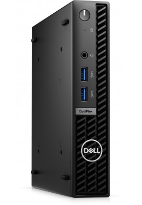 Dell Комп'ютер персональний неттоп OptiPlex 7010 MFF, Intel i3-13100T, 8GB, F256GB, UMA, WiFi, кл+м, Lin