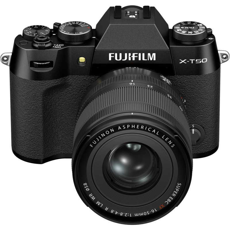 Fujifilm Цифр. фотокамера X-T50 + XF16-50mmF2.8-4.8 R LM WR Kit Black