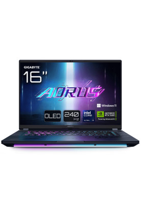 Gigabyte Ноутбук AORUS MASTER 16 BZH 16" 240Hz QHD OLED, INTEL ARL HX Ultra9, 32GB, F2TB, NVD5090-24, W11P, чорний