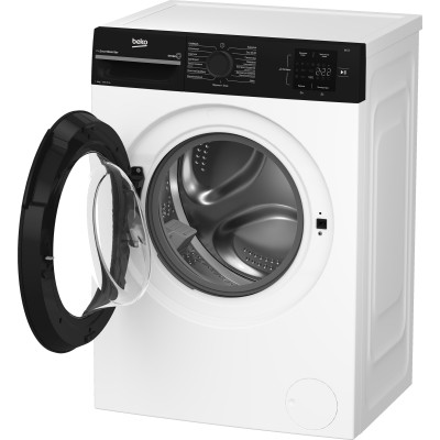 Beko Пральна машина Beko фронтальна, 6кг, 1200, B, 45см, дисплей, інвертор, пара, білий Beko Пральна машина Beko фронтальна, 6кг, 1200, B, 45см, дисплей, інвертор, пара, білий
