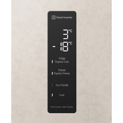 LG Холодильник з нижньою морозильною камерою GW-B509SEKM