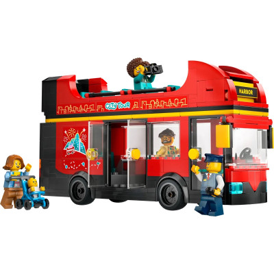 LEGO Конструктор City Червоний двоповерховий екскурсійний автобус