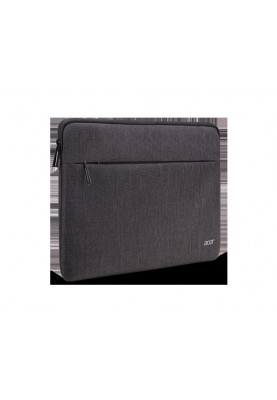 Acer Protective Sleeve Dual Tone Dark Gray with front pocket 14" сірий