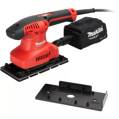 Makita Вібраційна шліфмашина M9203, 190Вт, 92x185мм, 12000 об/хв, 1.4 кг