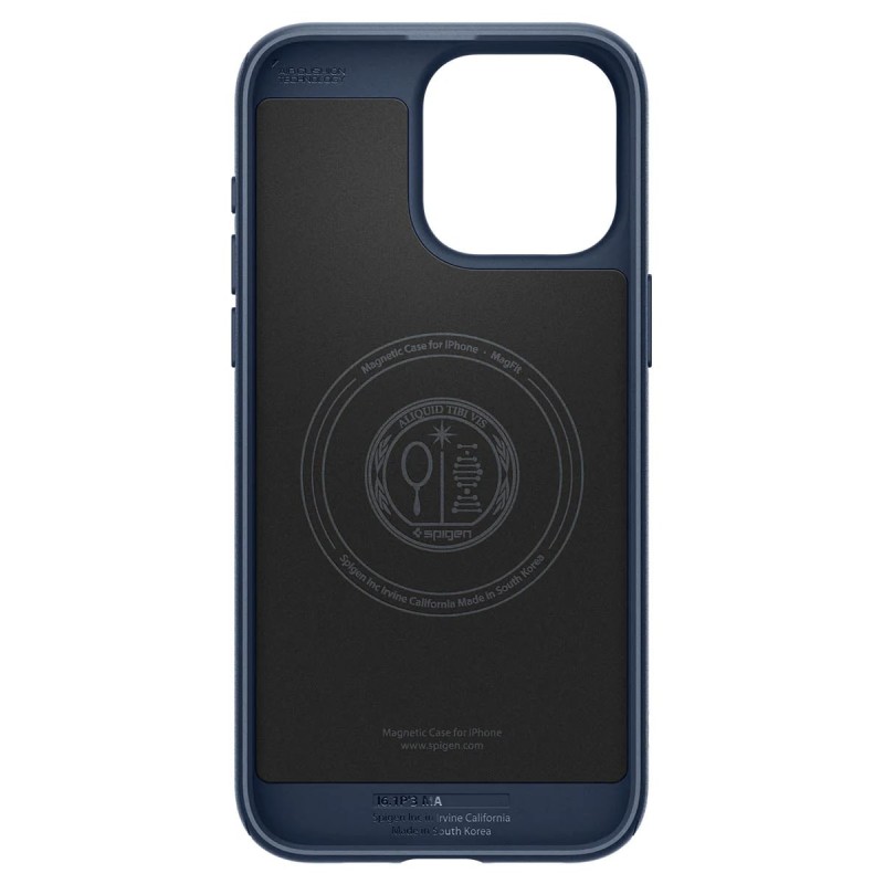 Spigen Чохол для Apple iPhone 15 Pro Mag Armor MagFit, Navy Blue