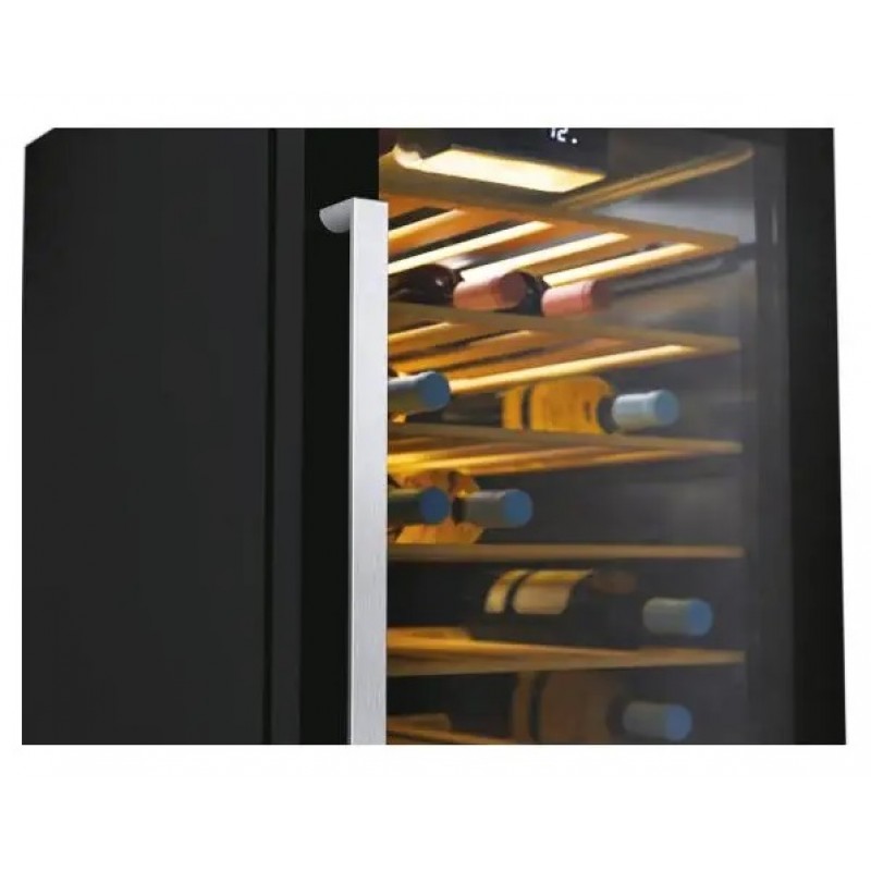 Candy Холодильник для вина, 84.5x49х55, холод.відд.-118л, зон - 1, бут-41, ST, дисплей, чорний