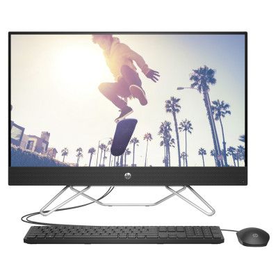 HP Комп'ютер персональний моноблок All-in-One 27" FHD IPS AG, Intel i5-1235U, 16GB, F512GB, UMA, WiFi, кл+м, DOS, чорний