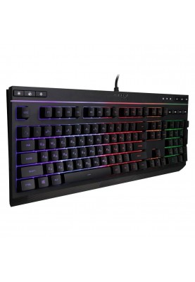 HyperX Клавіатура мембранна Alloy Core 117key, USB-A, EN/UK, RGB, чорний