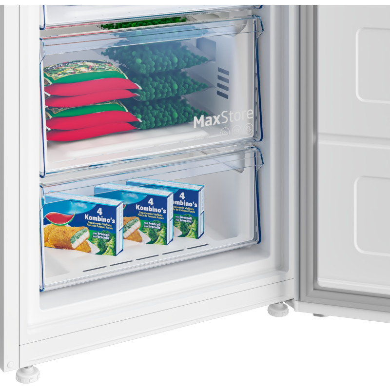 Beko Морозильна камера Beko, 152x60x71, 220л, 1дв., A+, NF, білий