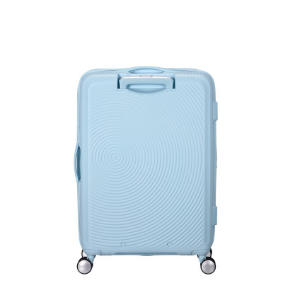 American Tourister Валіза American Tourister, Soundbox, поліпропілен, середня, 67см, 71.5/81л, TSA, 4 колеса, EXP, пастельно-блакитний